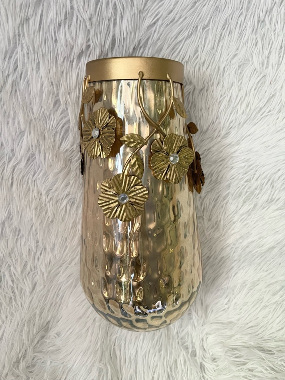 Gorgeous Gold flower vase